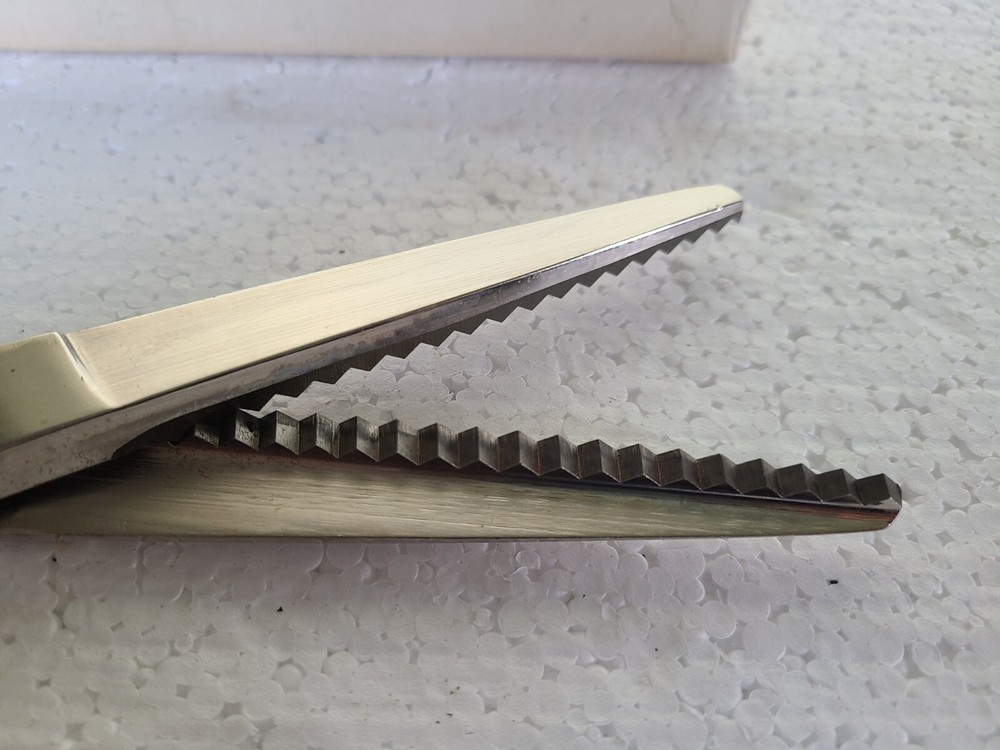 Vtg Compton 7500B Pinking Shears Floating Action, Made In USA