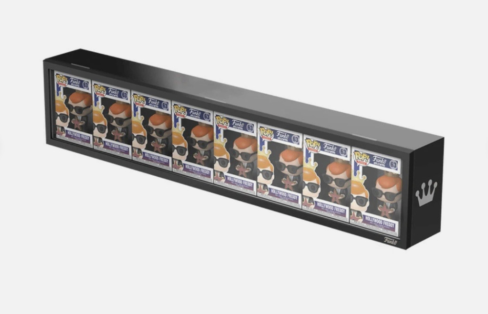 Funko Pop Display Case - 8 Pop Display Case Black