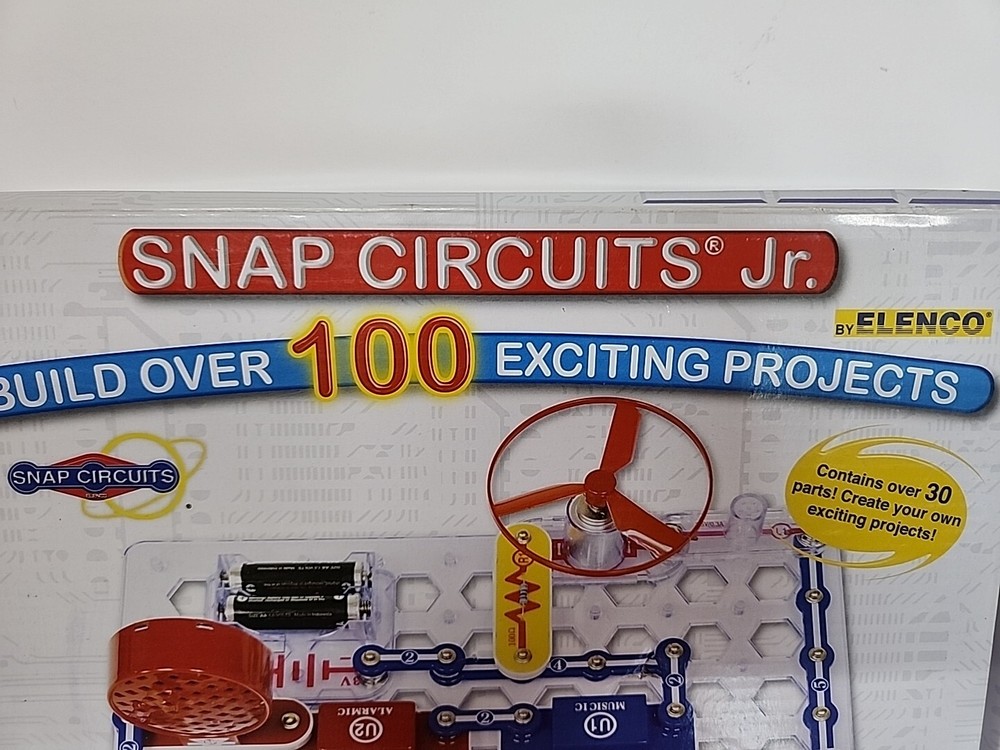 ELENCO Snap Circuits Jr. 100 Experiments Electronics Discovery Kit