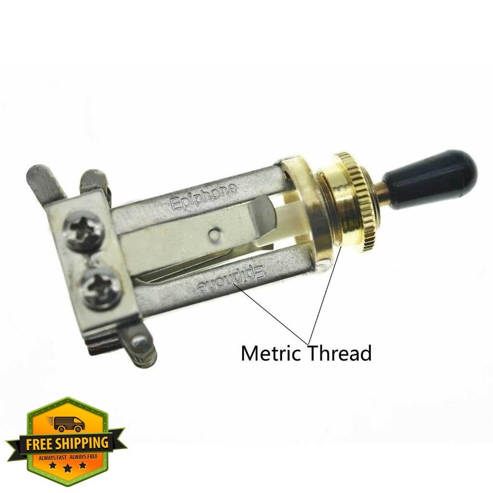 Dopro Brass Toggle Switch Nut Epi Import Nickel 2-Pack