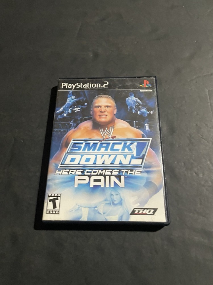 wwe smackdown here comes the pain ps2 Case only