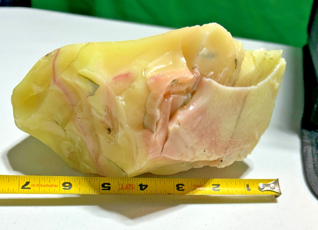 Vintage Uranium Glass Slag Cullet Awesome Glow 6 lbs 10 oz