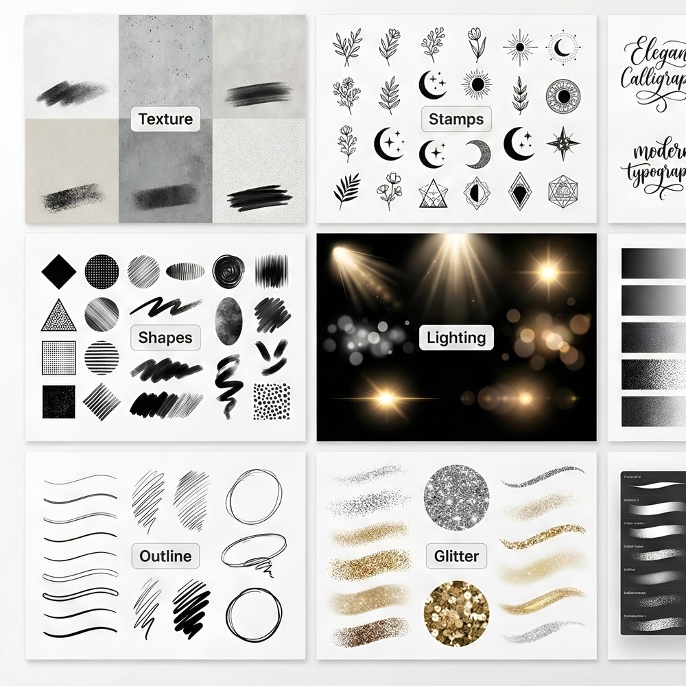15000+ Procreate Brushes Mega Bundle