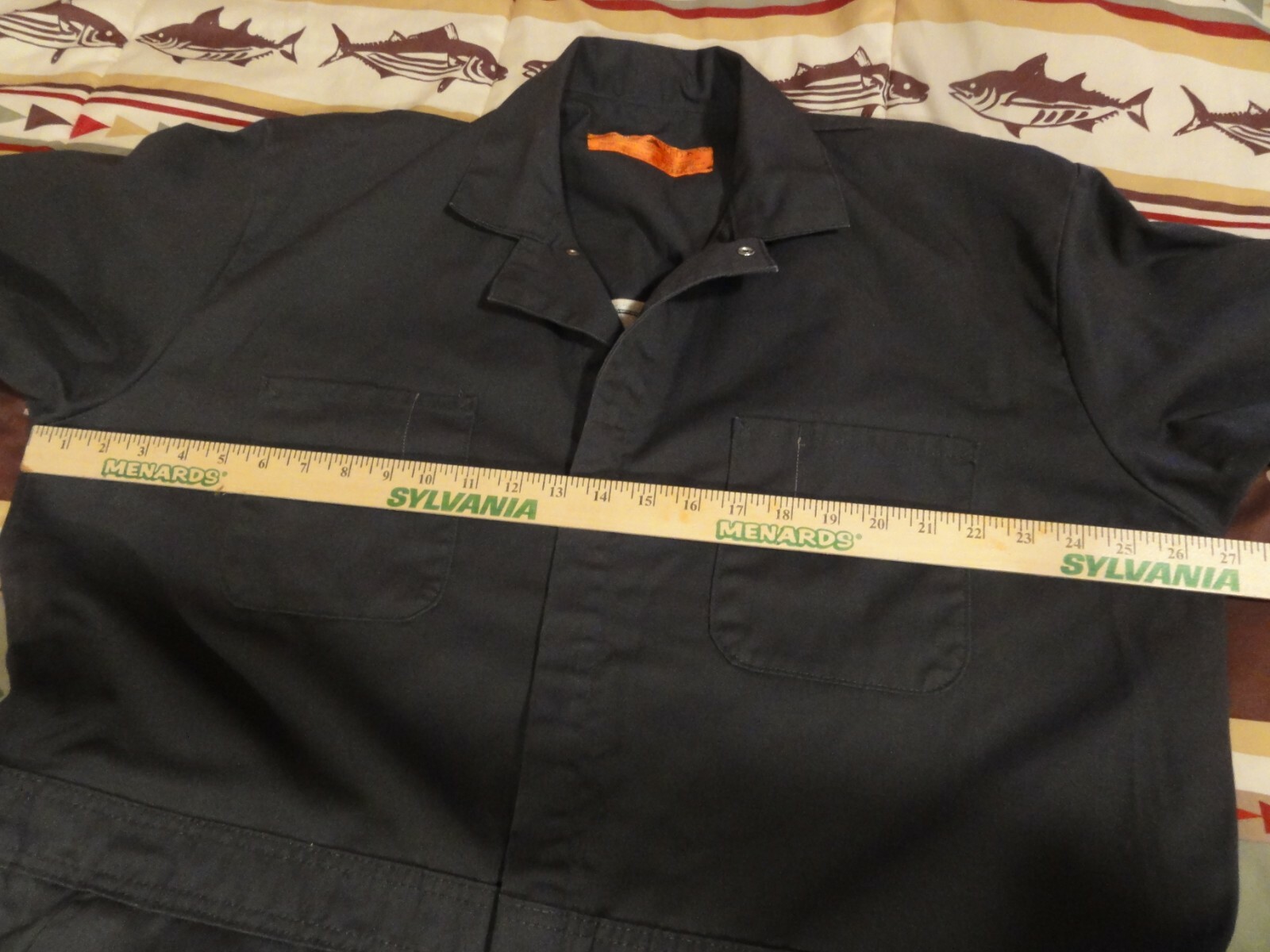 Red Kap Coveralls Acciona Velva Windfarm Logo Turbine Wind Farm Power Size 50-RG