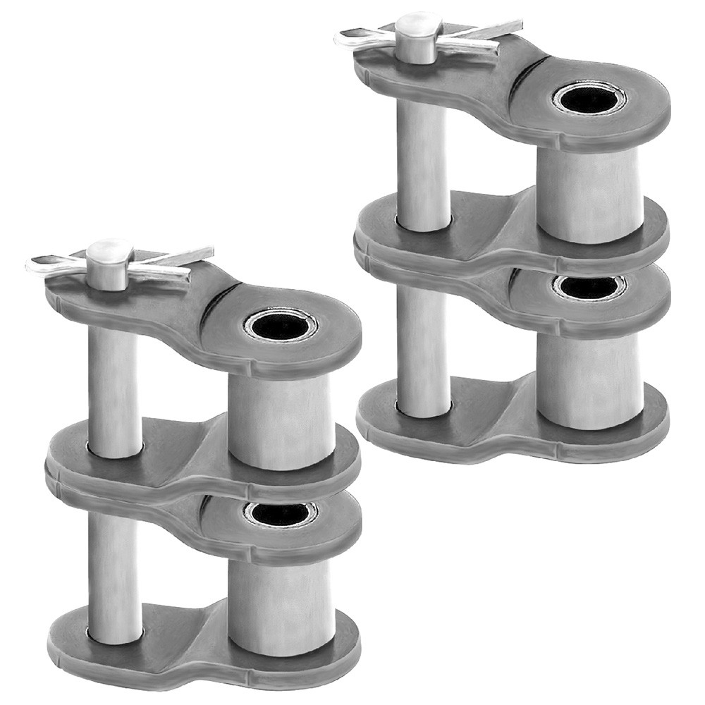 12B-2 Offset Half Link for Roller Chain Double Strand (Qty 2)