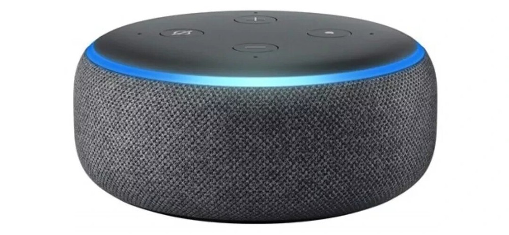 Echo Dot (3rd Gen) - Smart speaker with Alexa – Charcoal - Amazon Echo New