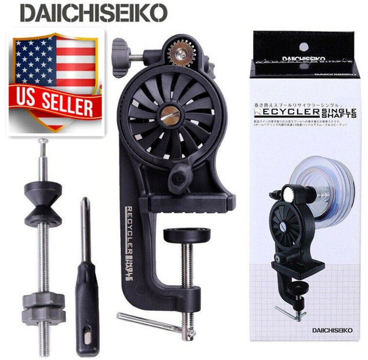 Daiichi Seiko Recycler Fishing Line Winder Remover Spooler Japan WE ARE AN AGENT