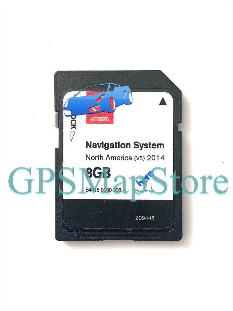 2011 2012 2013 Rogue Juke Cube GPS Navigation DATA SD card U.S Map V5 Update OEM