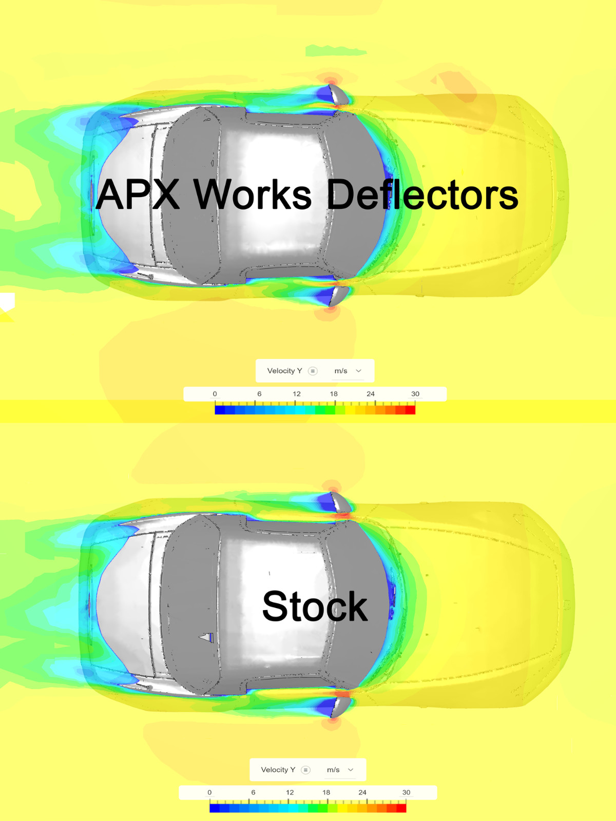 S2000 Wind Noise Reducer and Anti Buffeting Air Deflector