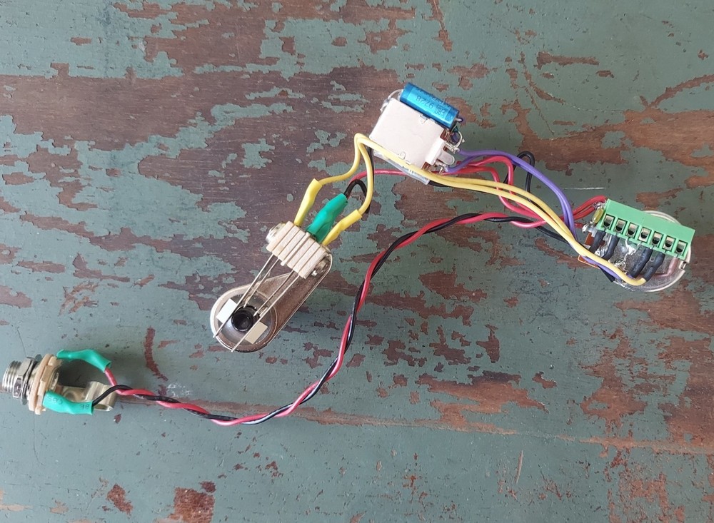 PRS CE 24 Solderless Harness 3 way Toggle 5/16 A500k Push Pulls Coil Split