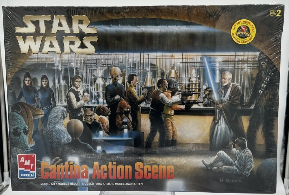 STAR WARS Cantina Action Scene Model Kit
