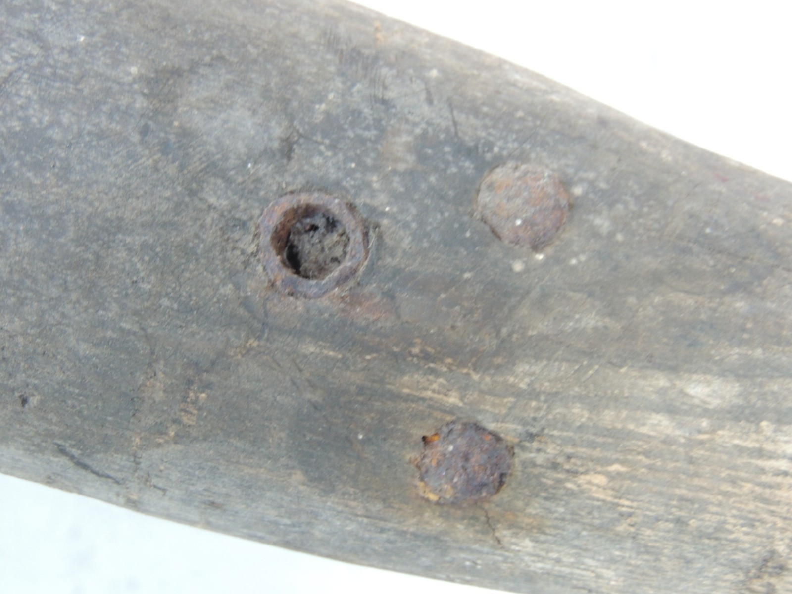 Antique Prosthetic Peg Leg Civil War Era 1860's w/ Leather Straps, 38" Tall