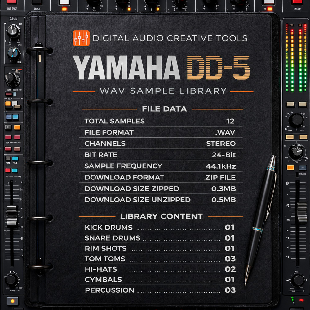 Yamaha DD-5 Drum Machine Sample Library
