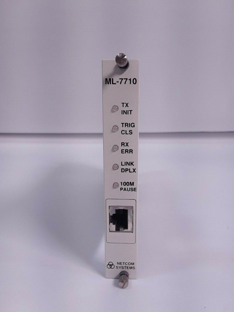 NETCOM SYSTEMS Spirent/Smartbits ML-7710 100Base-T #5679