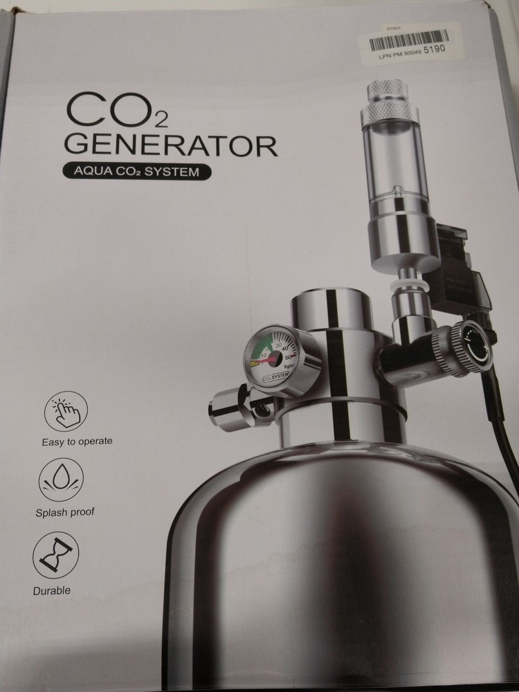 Aquarium CO2 Generator Kit Double Pressurization Enhanced Version Max G700S