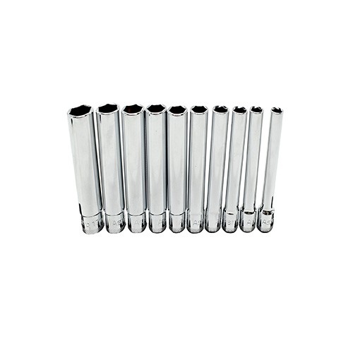 Astro Pneumatic Tool 10pc 3/8" Drive Extra Deep Metric Socket Set