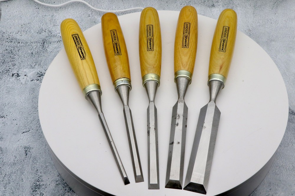 MARPLES RIDGEWAY 5 PIECE WOOD CHISEL SET