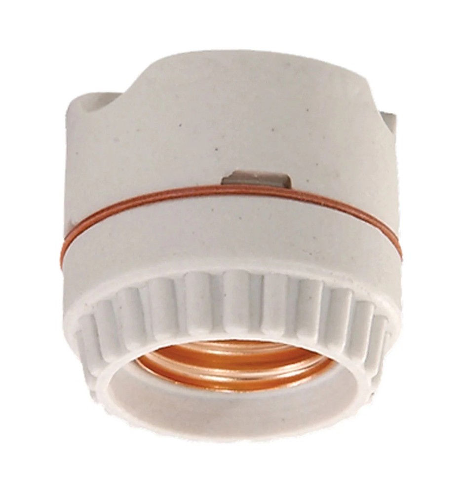 B&P Lamp® 2-Piece Ring-Type Medium Base Porcelain Socket