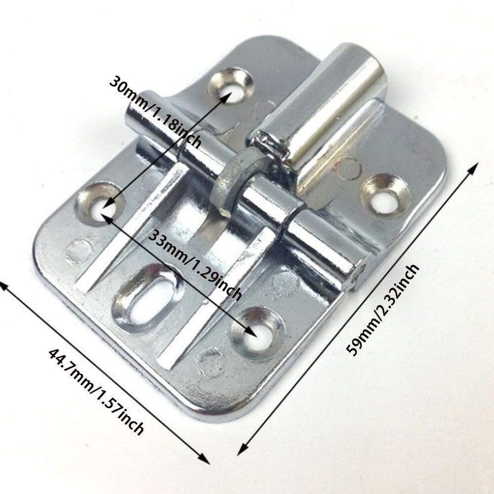 Door Hinge Adjustable Door Hinge Position Control Hinge2Pcs Zinc Alloy 90 Deg...