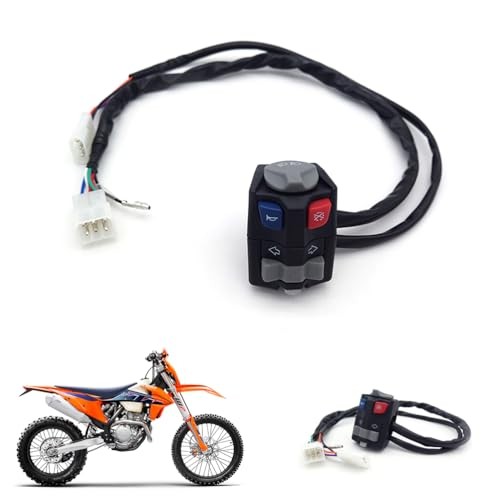 Motorcycle Accessories Combination Switch Engine Stop Kill Headlight Beam Horn