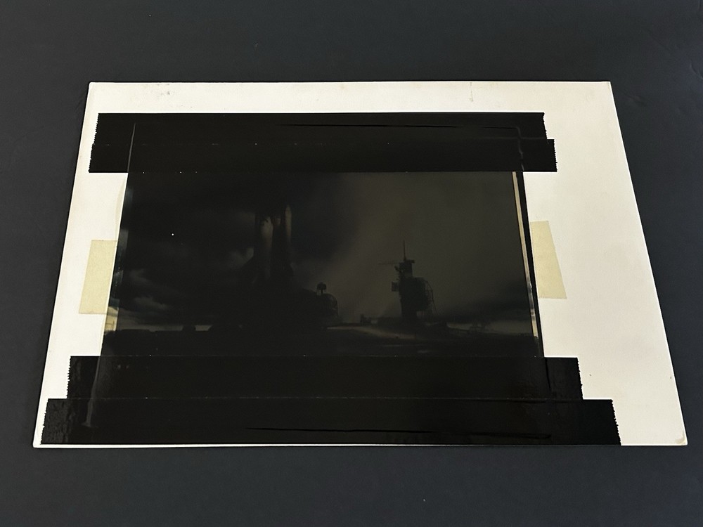 1983 NASA KSC Space Shuttle Orbiter Art Program Presentation Transparency