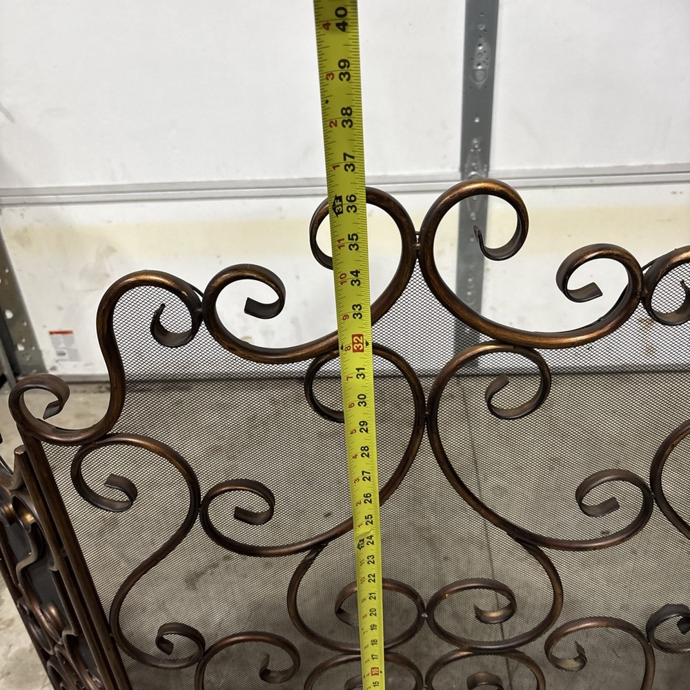 ELUKHT fire guard fold screen. For fireplace.