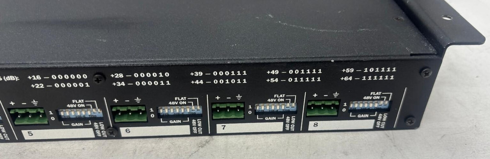 Aviom AV-M8 Eight-Channel Mic Input Module