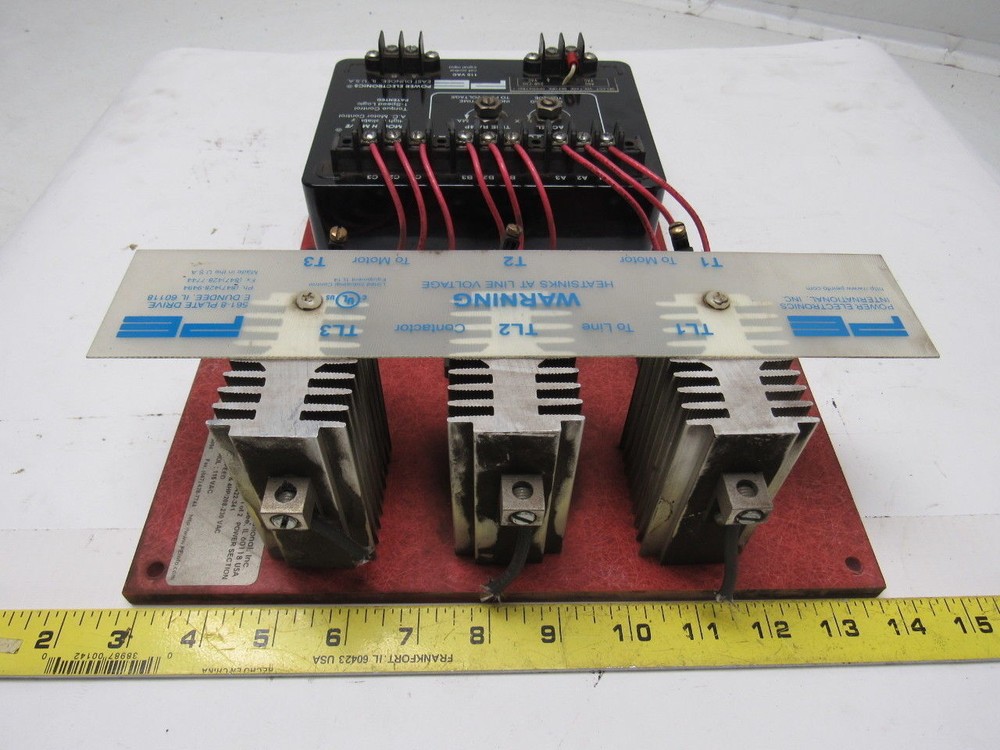 Power Electronics Intl BT746-1D Single Speed Soft Start Reduced Torque Control