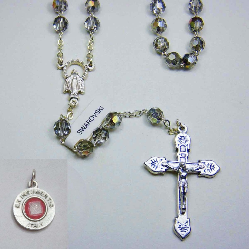 Italian Cut Crystal - Vitrail 6mm - Rosary