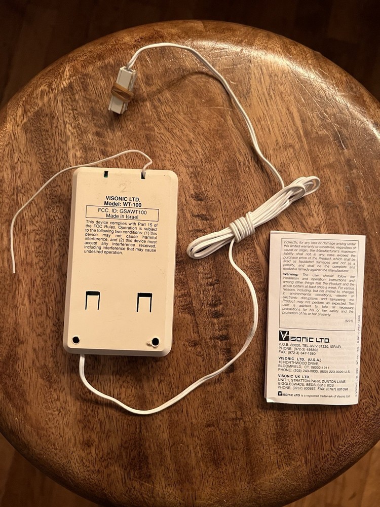 VISONIC WT-100 Universal Wireless Transmitter