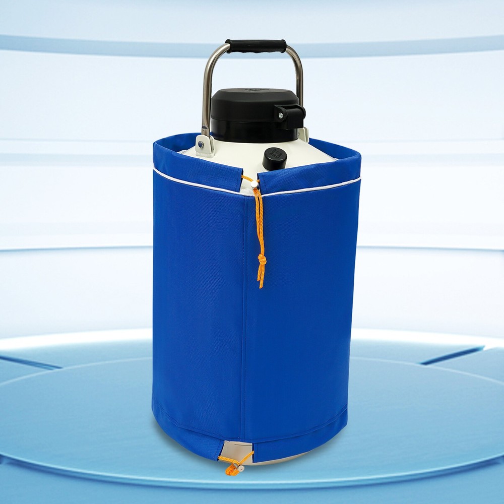 10L Liquid Nitrogen Container Liquid Nitrogen Tank Nitrogen Cryogenic Container