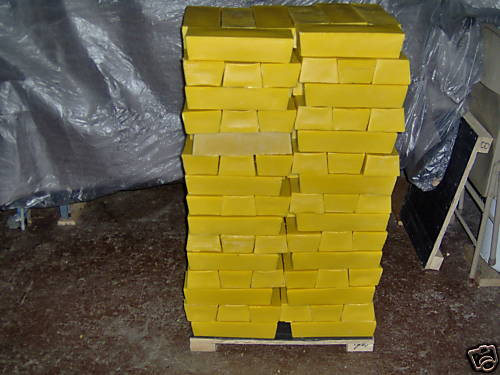 ~25 pounds 100% Pure Beeswax ~Bulk Yellow Bees Wax~