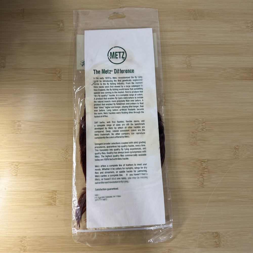 Metz Feathers #3 Brown Natural