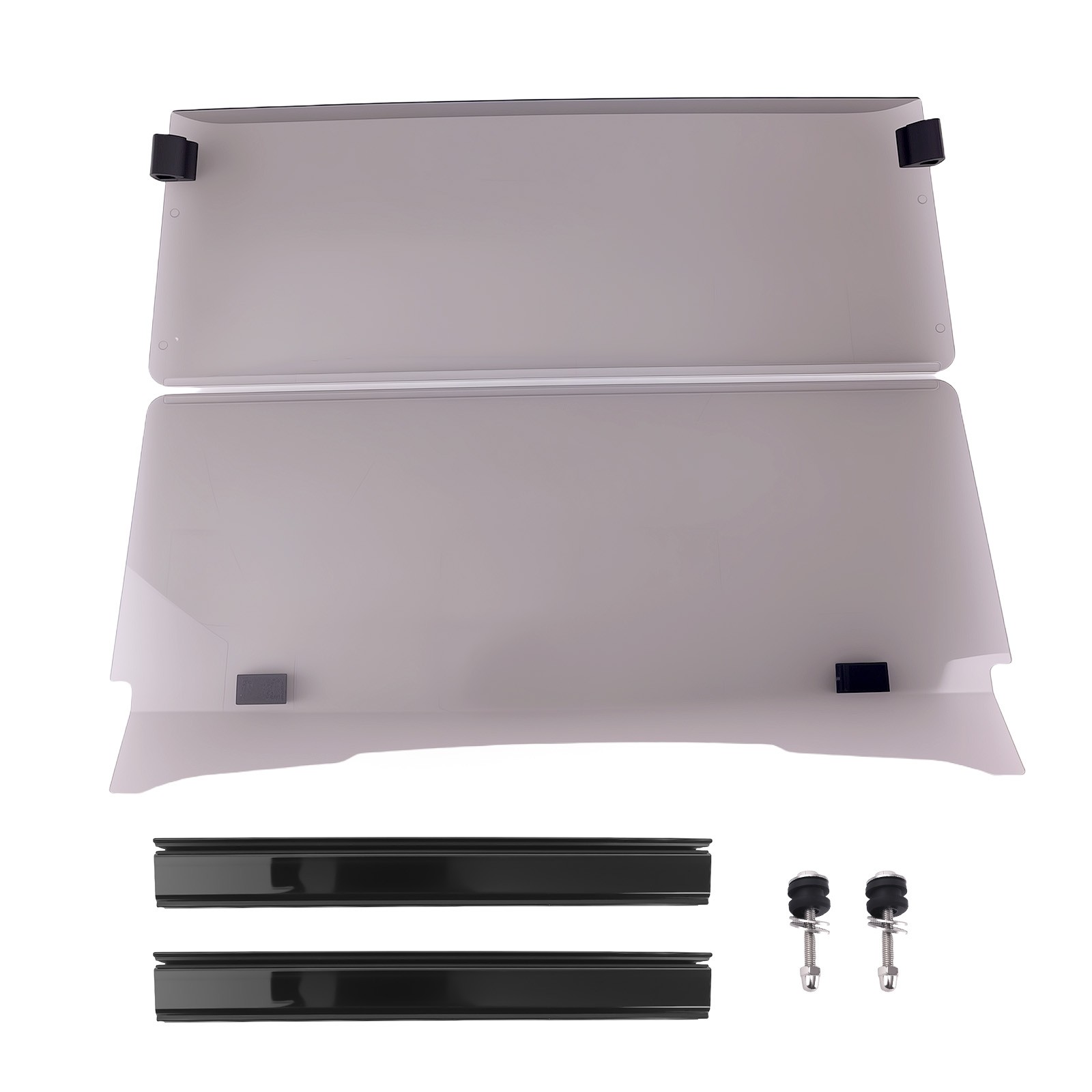 Windshield for EZGO TXT Medalist 1994-2014 Smoke Tinted Folding Golf Cart