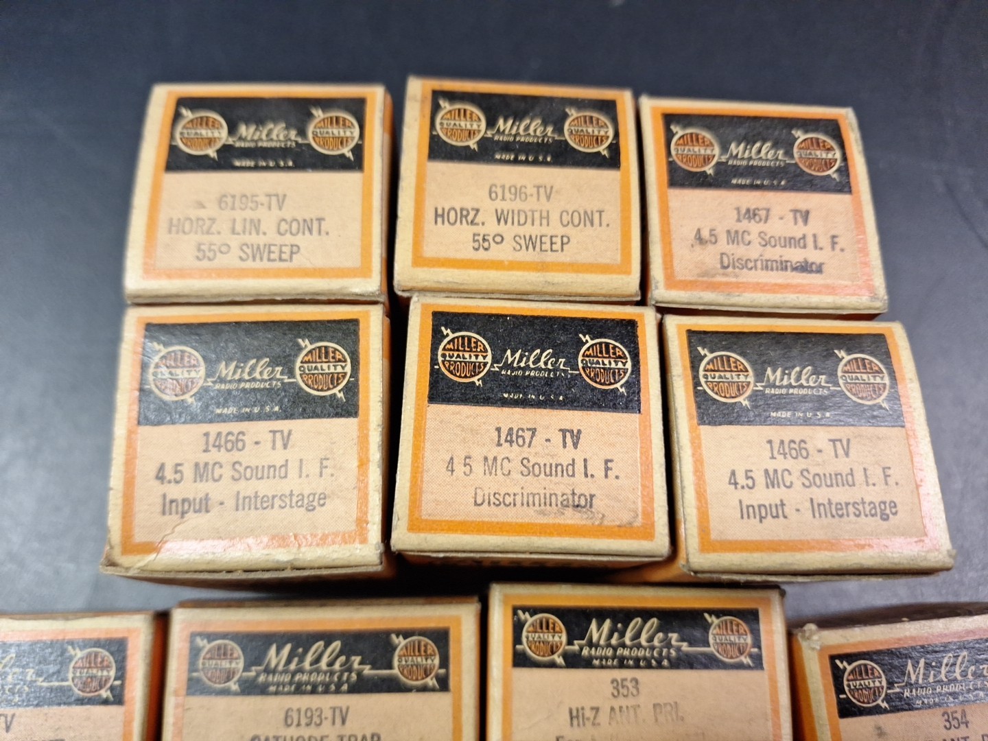 New And Used IF Transformer Coil Miller TV