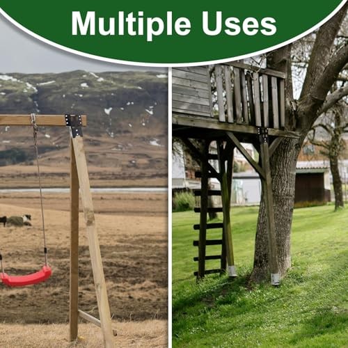 Deer Stand Brackets, Outdoor 4x4 Compound Angle Brackets, Elevator Bracket for