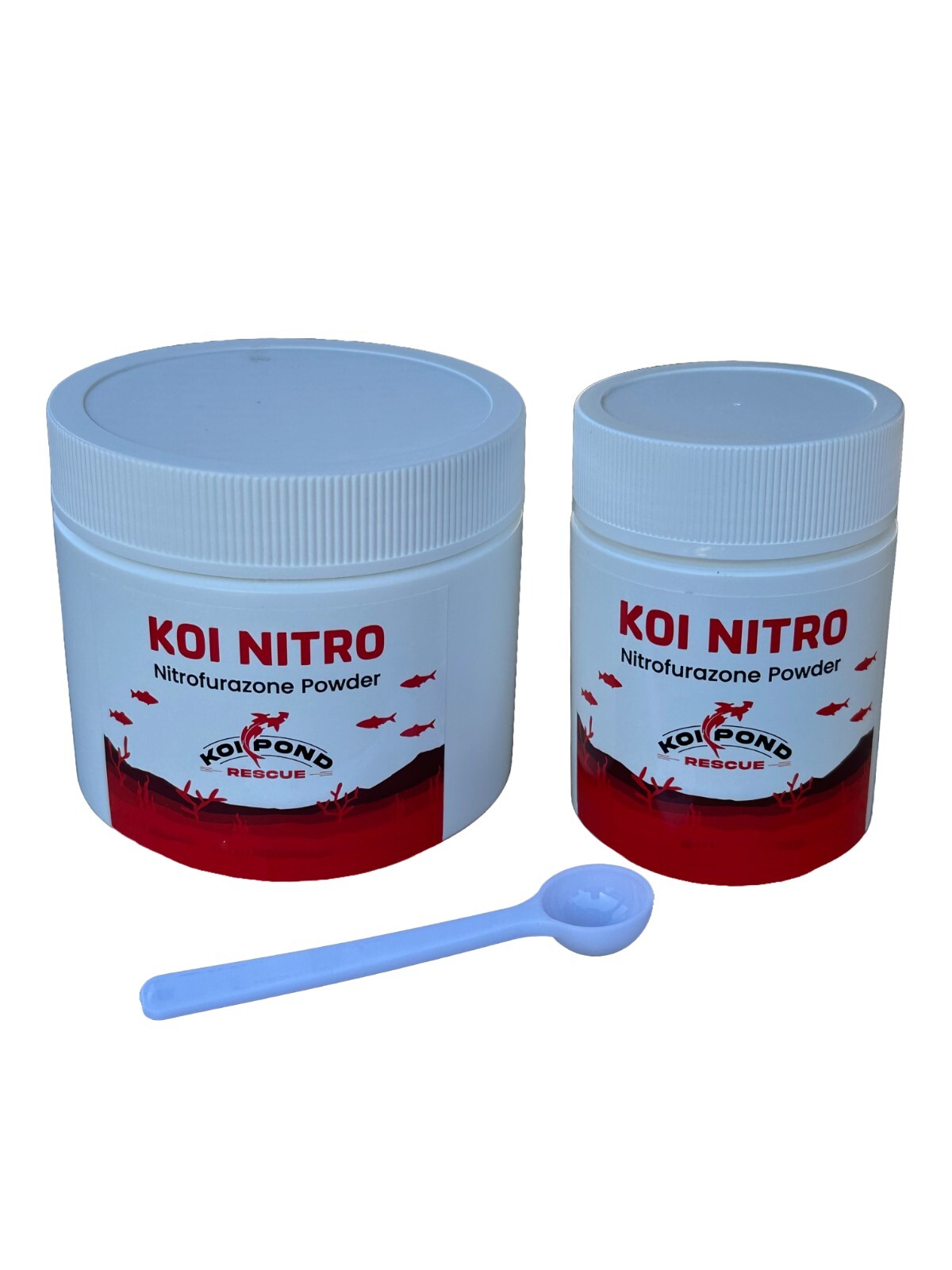 KOI NITRO Nitrofurazone Powder for Fish Ponds - 200 Grams
