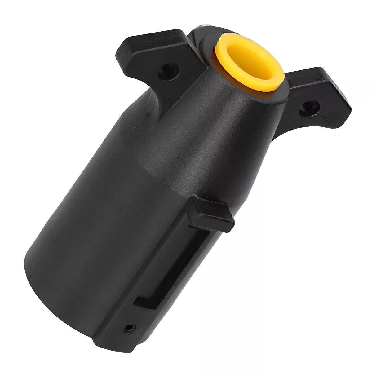 7 Way Round RV Style Trailer Light Plug Connector Replacement End Blade Pin New