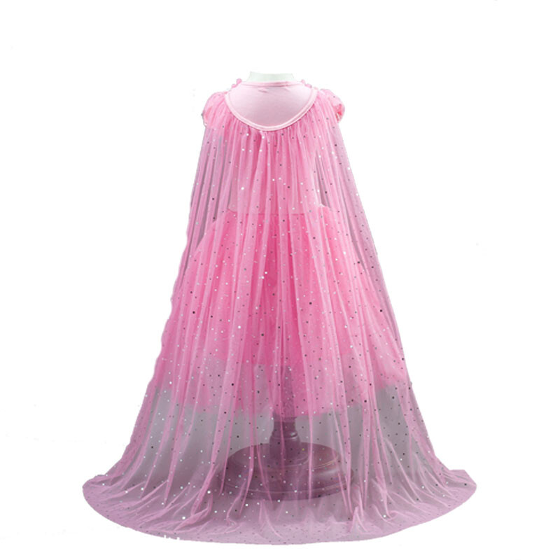 Toddler Princess Elsa Anna Frozen Role Cosplay Dress up Costume Dress for Girls