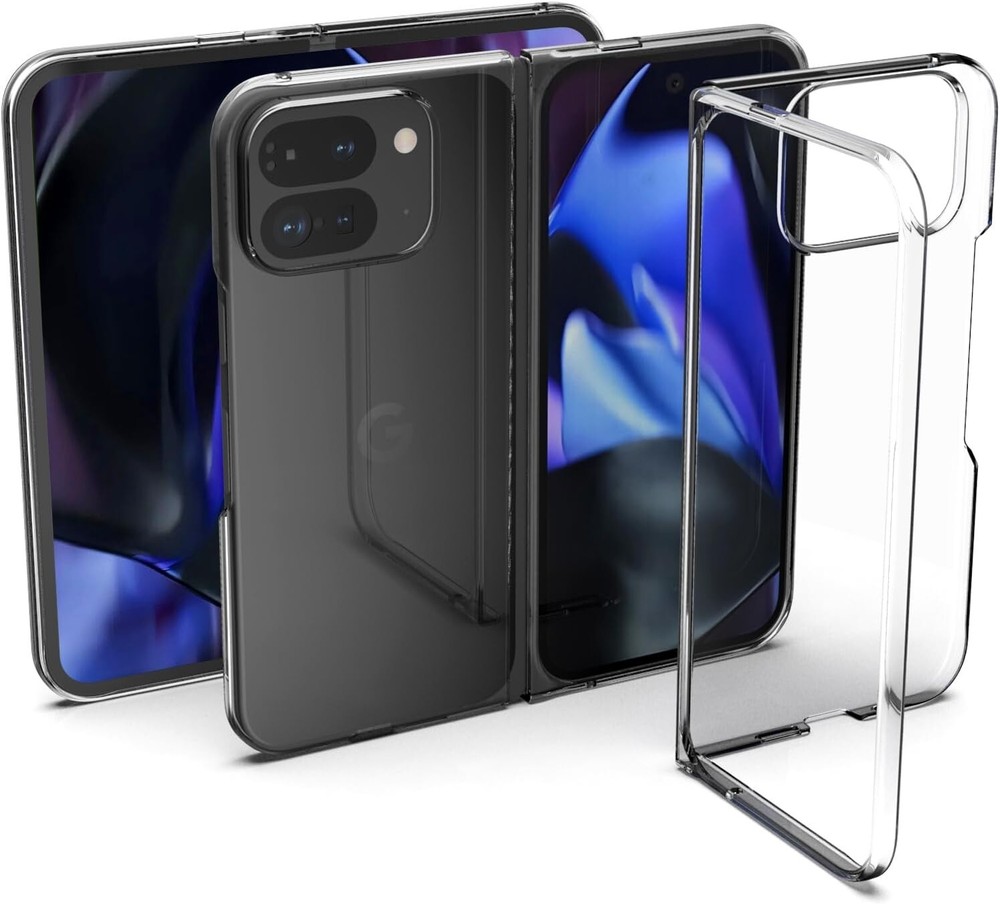 Case for Google Pixel 9 Pro fold silicone protective TPU bag clear slim case