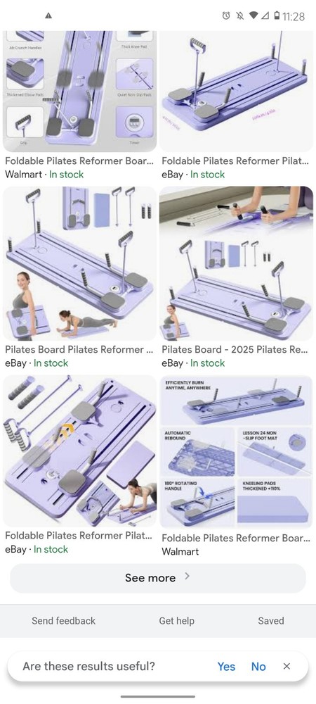 Foldable Pilates Reformer