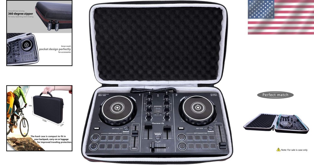 Impact Resistant Case for DJ Controllers - AlphaTheta