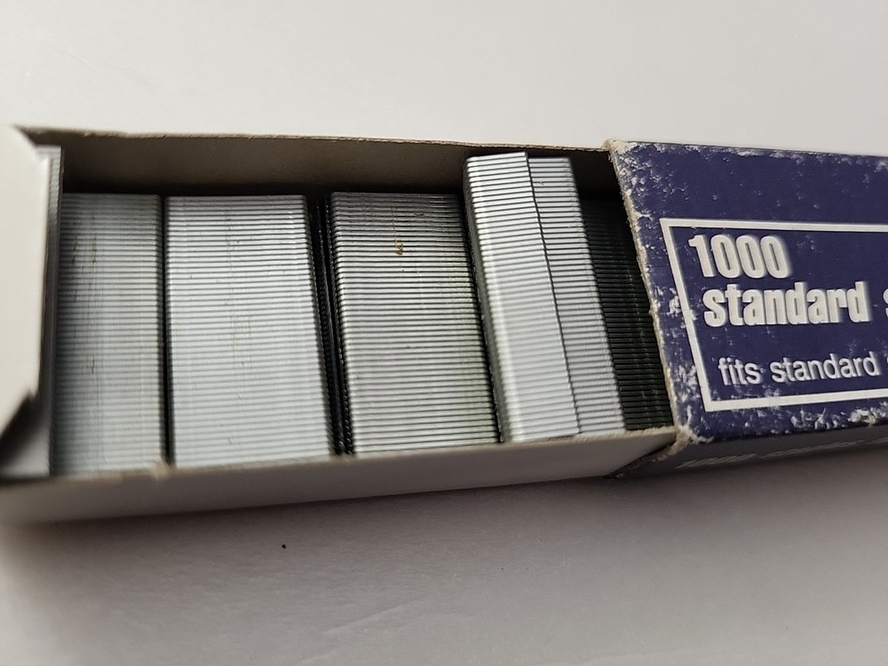 Bostitch Standard Staples Open Box