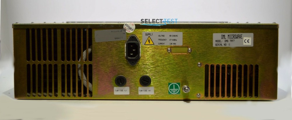 DML MICROWAVE DMS-7067 HIGH POWER AMPLIFIER 50 dB GAIN ***LOOK*** (REF.: 014G)
