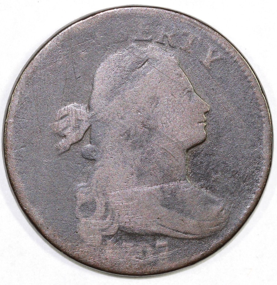 1797 1c S-141 Draped Bust Large Cent