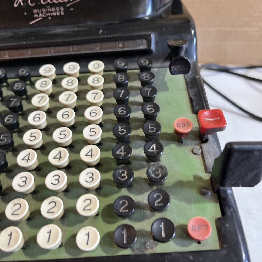 RC Allen Model 915 Adding Machine - Parts