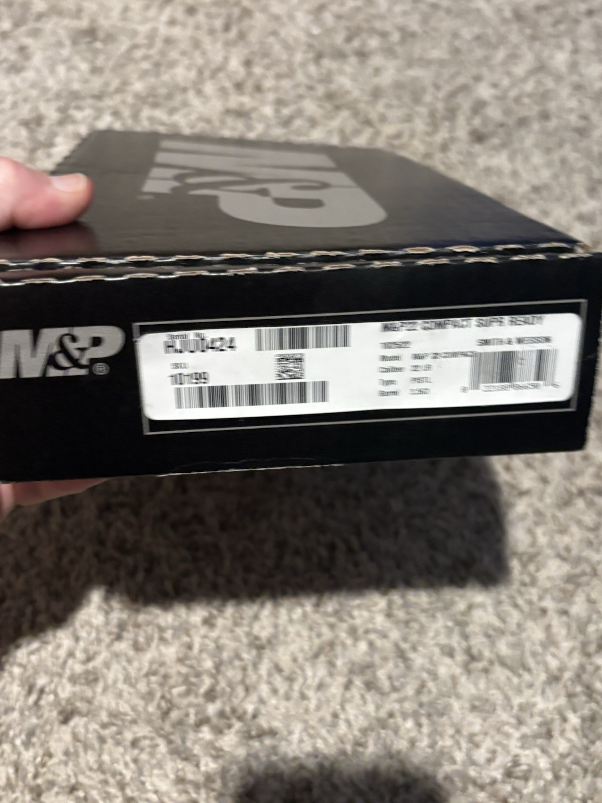 Smith & Wesson M&P 22 Compact EMPTY Factory Gun Box w/Instruction Manual