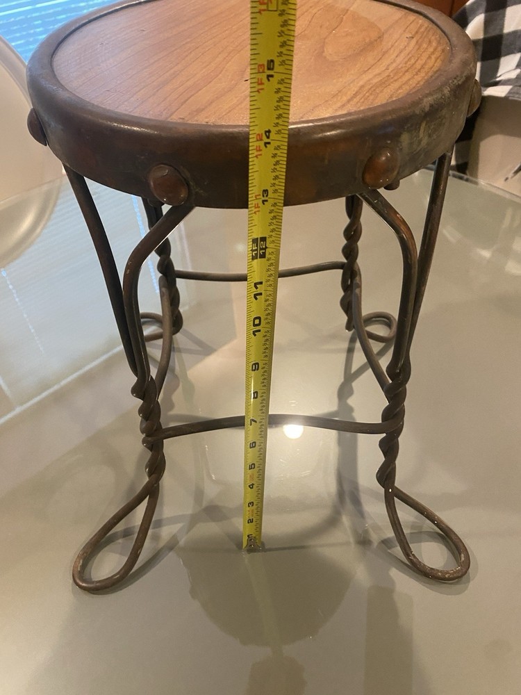 Wrought Iron Stool