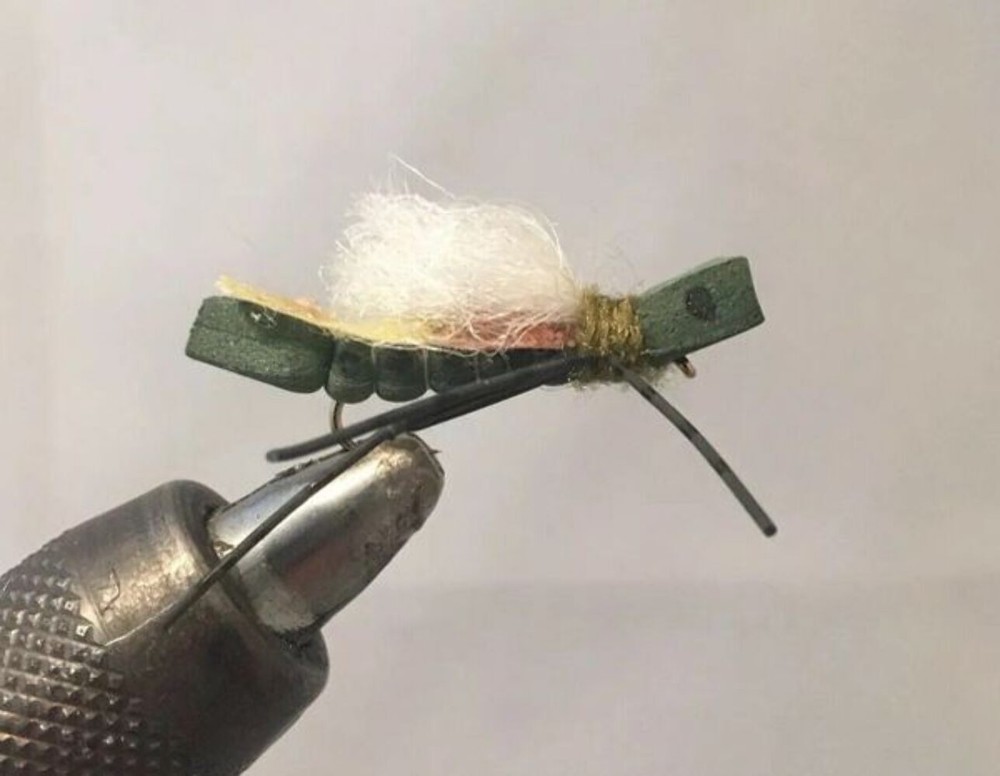 One Dozen (12) - White Cloud Hopper - Olive - Terrestrial