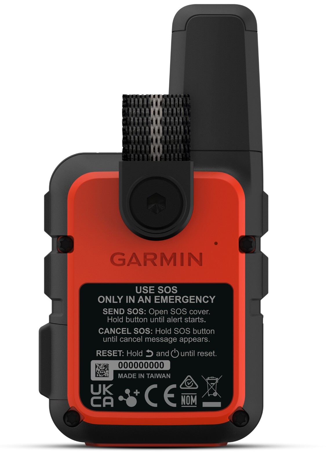 Garmin inReach Mini 2 Compact Satellite Communicator 010-02602-00, Flame Red